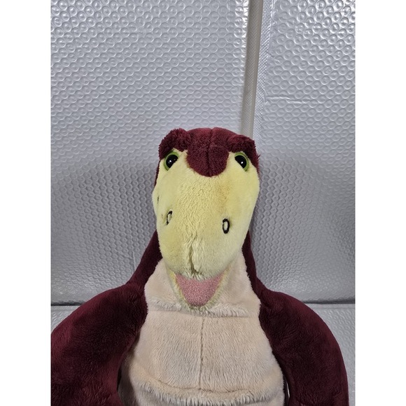 Build-a-Bear 17in Stegasaurus Dinosaur Maroon Retired - Picture 5 of 11